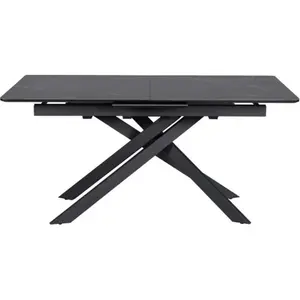 Comparateur de prix : 3S. x Home Table de repas extensible plateau céramique Palerma Gris Anthracite