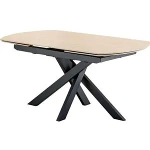Comparateur de prix : CONCEPT1 Furiani 160/240 x 90 x 74,5 cm travertin FURIANI-160-TRAV