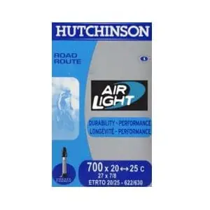 Hutchinson chambre a air route airlight 700x20 25 valve 48 mm pas cher