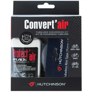 Comparateur de prix : Kit de conversion tubeless hutchinson 30mm protect air 120 ml