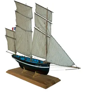 Comparateur de prix : Soclaine Maquette bateau en bois : Bisquine de Cancale Le Pétrel 1908