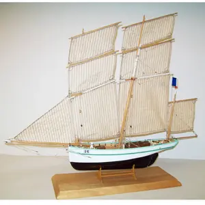 SOCLAINE Maquette en bois - Bisquine La Granvillaise pas cher