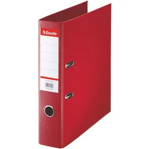 ESSELTE Classeur Levier D75 - Rouge pas cher