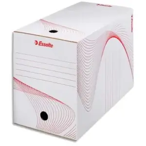 Esselte Boite d'archivage, A4, blanc, (L)200 mm, en carton pas cher