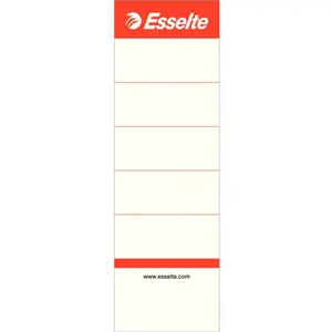 Comparateur de prix : Esselte Etiquette pour dos de classeur Standard, 50 x 158 mm