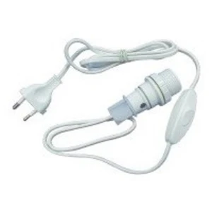 TIBELEC Kit adaptateur bouteille équipé E14 blanc pas cher