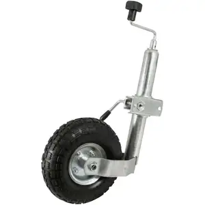Comparateur de prix : AUTOBEST Roue jockey gonflable + bride de fixation 48 mm