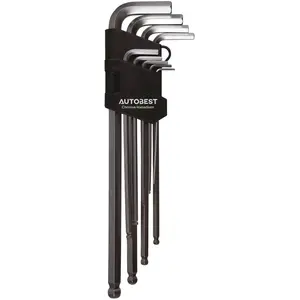 AUTOBEST Clés mâles à tête sphérique x9 - T1.5/10 pas cher