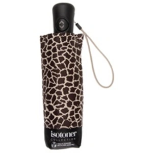 Parapluie 4 sections automatique Isotoner Girafe pas cher
