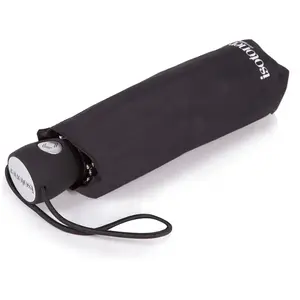 Isotoner Parapluie pliant Ouverture et Fermeture automatique 9145 - NOIR pas cher