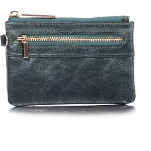 Comparateur de prix : Isotoner Porte-monnaie anti rfid, ultra compact vert femme