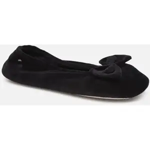 Comparateur de prix : Isotoner Chaussons ballerines Femme Grand Noeud Noir