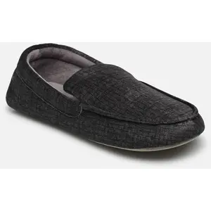 Isotoner Chaussons mocassins Homme semelle souple Gris pas cher