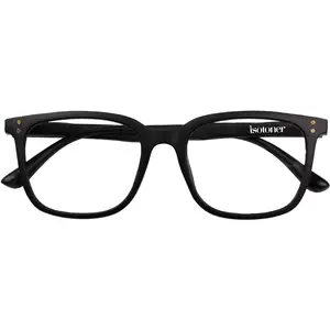 Isotoner Loupes de lecture mixtes trapèze Noir pas cher