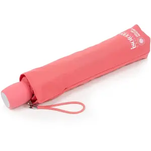 Isotoner - Parapluie ombrelle Corail Rosé UPF50+ pas cher