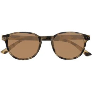 Comparateur de prix : Isotoner - Lunettes de soleil Mixte rectangulaires Marron Ecaille