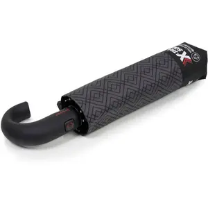 Comparateur de prix : Isotoner - Parapluie Crook X-TRA SOLIDE Monogramme Homme