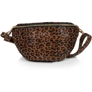 Comparateur de prix : Isotoner - Sac banane Femme Léopard