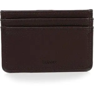 Comparateur de prix : Isotoner - Porte-cartes Homme Marron