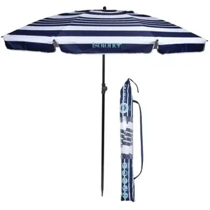 Isotoner Parasol de plage ultra résistant anti vent, et anti uv upf50+, pas cher