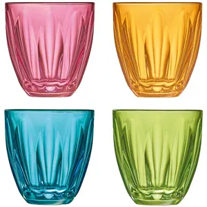 La Rochere Coffret de 4 verres à eau  4 couleurs La Rochère