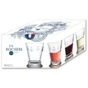 La Rochere Coffret de 4 verres à eau ABEILLE 4 couleurs assorties La Rochère
