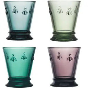 Comparateur de prix : La Rochère Set De 4 Gobelets Abeille 26 Cl (1 Modèle Aléatoire)