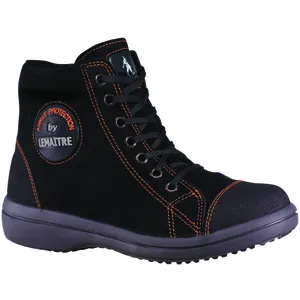 Lemaitre Chaussures de sécurité hautes femme vitamine haut S2 src Noir 36 pas cher