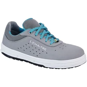 Chaussure de sécurité pour femme Faye Gr.38 grise S1P SRC ESD EN20345 microfibre LEMAITRE pas cher