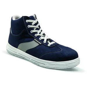 Lemaitre - Chaussures de sécurité hautes omaha S3 src Marine/Blanc 41 pas cher