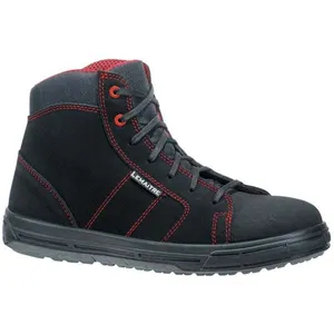 Chaussures de sécurité montantes Lemaitre Solar S3 src Noir / Rouge 41 pas cher