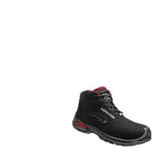 Baskets de sécurité montantes antistatique Lemaitre riley high S3 Noir / Rouge 45 pas cher