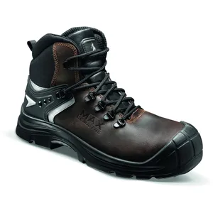 Comparateur de prix : Chaussures de securite max brown cuir travail intensif s3 47 lemaitre