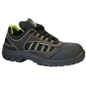 Lemaitre Chaussure De Sécurité Douro Taille 40 Noir/Marron S3 Src En Iso 20345 Cuir/Matér pas cher
