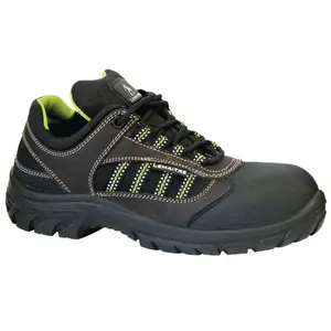 Lemaitre Chaussure De Sécurité Douro Taille 41 Noir/Marron S3 Src En Iso 20345 Cuir/Matér pas cher