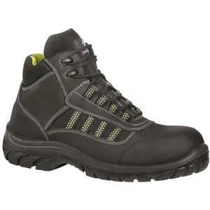 Chaussures de sécurité montantes Lemaitre Danube S3 src Marron / Noir 48 pas cher