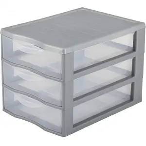Comparateur de prix : SUNDIS Tour de rangement Orgamix plastique , l.26 x P.36.6 x H.25.5 cm TU