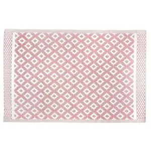 AUBRY GASPARD Tapis d'extérieur en polypropylène 120 x 180 cm Maya - RoseVendu paramazon