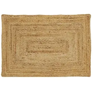 AUBRY GASPARD - Tapis en jute naturel tressé 60 x 90 cm pas cher