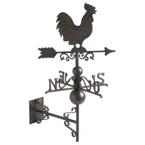 Aubry Gaspard Girouette coq en fonte