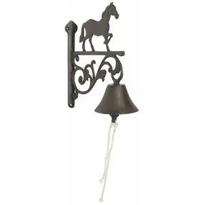 AUBRY GASPARD Cloche ancienne cheval en fonteVendu paramazon