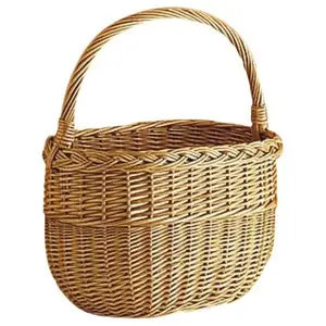 Aubry Gaspard Panier - Osier Buff - PMA2140 - Marron - 43x25x25-40 cm - Fibres naturellesVendu paramazon