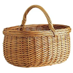 Comparateur de prix : AUBRY GASPARD - Panier en osier buff - 45x34x24 cm