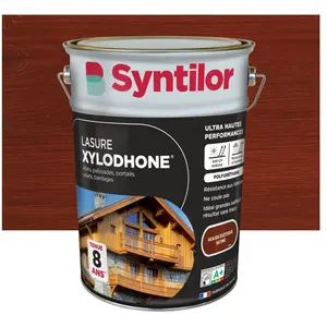 Lasure extérieure Xylodhone Syntilor Acajou exotique 5L - 8 ans