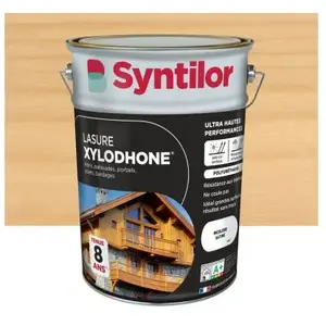 Lasure extérieure Xylodhone Syntilor Incolore 5L garantie 8 ans pas cher