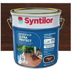 Saturateur extérieur Ultra Protect chocolat Syntilor 2.5L pas cher