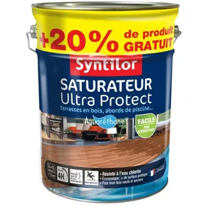 Syntilor Saturateur Ultra Protect SYNTILOR Teck 5L + 20% Gratuit pas cher