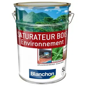 Comparateur de prix : Blanchon - Saturateur Bois Environnement biosourcé 5L Nuancier : Naturel