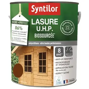 Comparateur de prix : Syntilor - Lasure Bois Biosourcée 5L Chêne Moyen Satiné