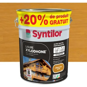 Comparateur de prix : Syntilor - Lasure Xylodhone 5L+20% Chêne Naturel Satiné